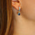Aros Azul Lagrima