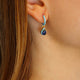 Aros Azul Lagrima