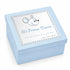 Caja plateada de dientes azul Ratoncito Pérez