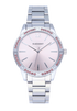 RELOJ SHINNY PINK 38MM SILVER