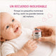 Caja plateada de dientes rosa Ratoncito Pérez