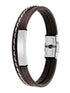 Pulsera Piel Trenza Men Marea