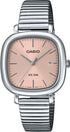 RELOJ CASIO TIMELESS PLATA