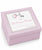 Caja plateada de dientes Rosa Ratoncito Pérez