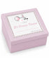 Caja plateada de dientes Rosa Ratoncito Pérez