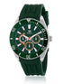 RELOJ MAREA MULTIF. BISEL VERDE