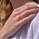 Anillo selene coral